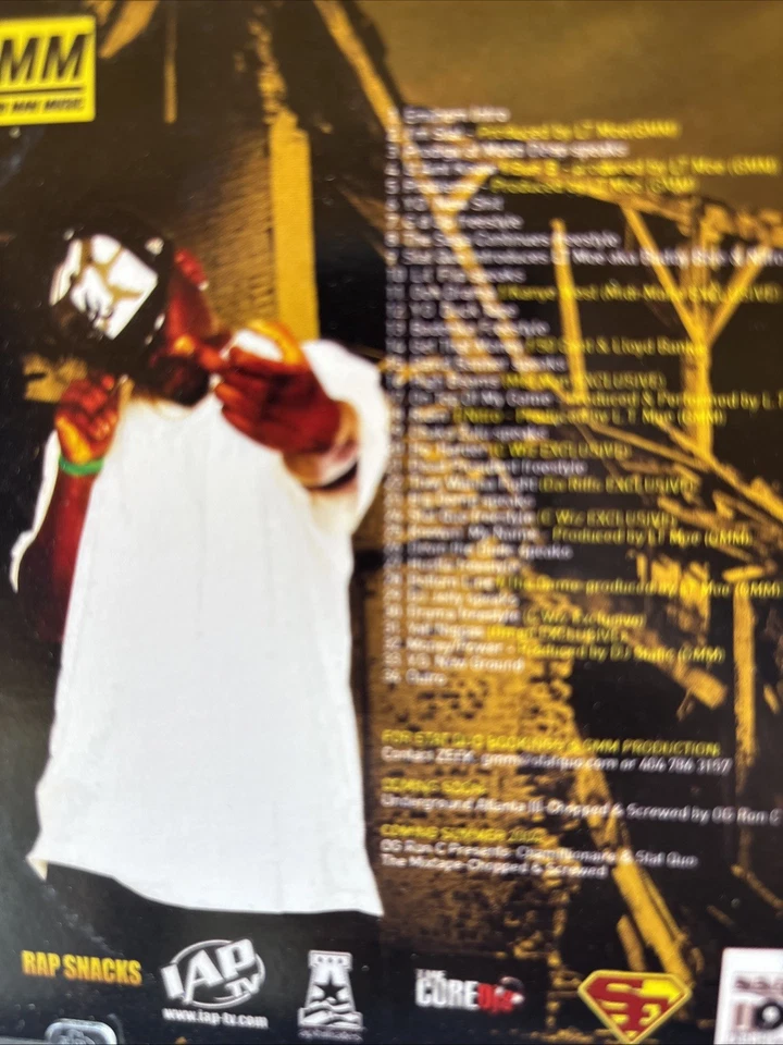 Stat Quo Underground Atlanta Mixtape Vol 3 - Image 3 of 3