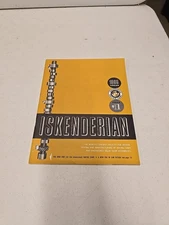 Vintage 1965 Iskenderian Racing Cams Englewood Advertising Race Car Part Catalog