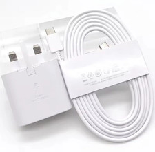 Speed 45W Super Fast UK Main Plug +1.8M Cable For Samsung Galaxy S22 S24 Ultra~