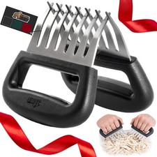 GORILLA GRIP BPA-Free Chicken Shredder Meat Claws, Sharp Stainless Steel Food Sh