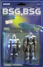 Battlestar Galactica: BSG vs. BSG #1E VF/NM; Dynamite | Action Figure Variant -
