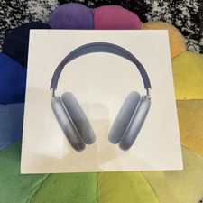 Blue Apple AirPods Max Over-Ear Bluetooth Headphones Gray with Smart Case