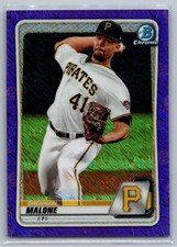 2020 Bowman Chrome #BCP-200 Brennan Malone Prospects Shimmer