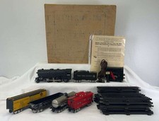 O Gauge Marx Stream Line Electric Train Set 25000 12 Original Box -41 Pieces O Gauge Marx Stream Line Electric Train Set 25000 12 Original Box -41 Pieces