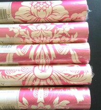 Laura Ashley Tatton Cerise Wallpaper 8 Rolls Available Price Per Roll 