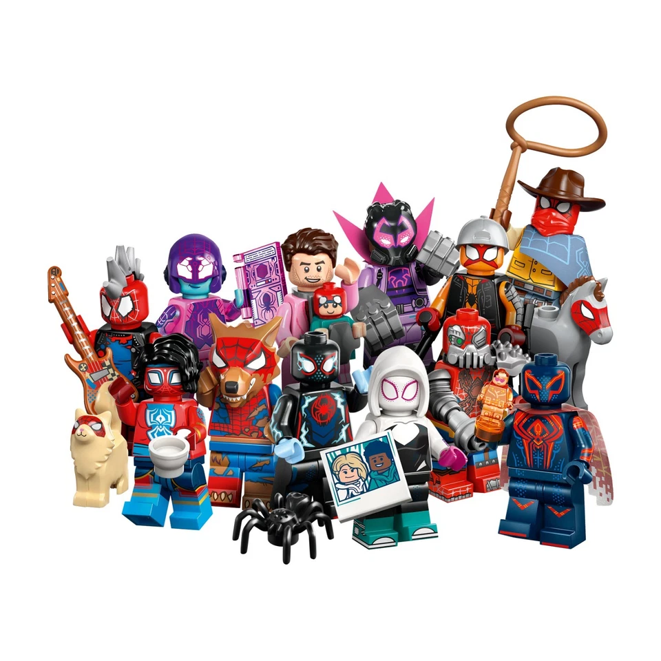 LEGO 71050 Spider Man Across the Spider Verse Minifiguren - Figur zur Auswahl