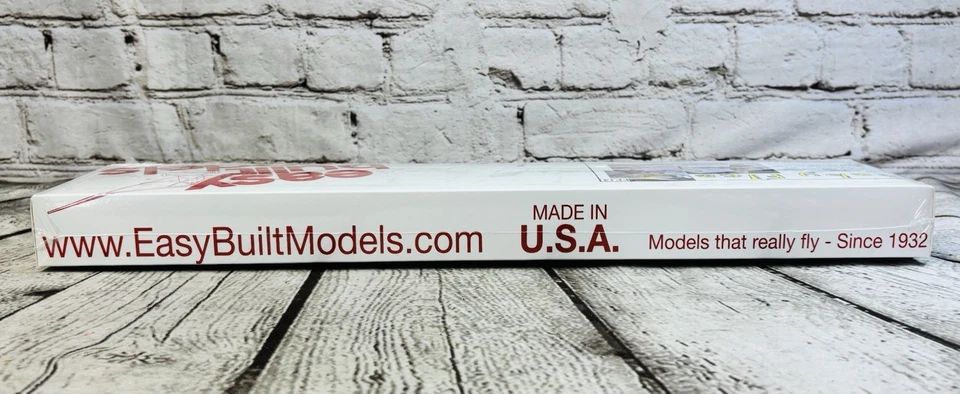 Baby Flea FF14 24” Free Flight Rubber Powered Plane Kit Easy Built Models New - Image 4 of 4