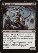 Throat Slitter 1x MtG Planechase Anthology PCA SP/NM