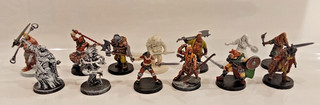 Dungeon and Dragons Pathfinder Frostgrave RPG Miniature Lotto x 13