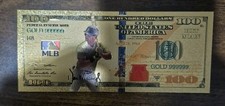 Don Mattingly Gold Foil Novelty Souvenir Bank Note