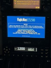 AVIDYNE FLIGHTMAX EX500 28V PN: 700-00007-801 w/ Tray - 90 Day Warranty