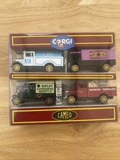 Corgi Cameo Collection 97425 4 Vehicle Set Cadbury Co-Op Boxed + Bonus Model