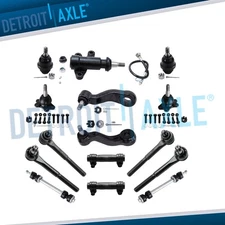 Front Ball Joint Inner Outer Tierod for K2500 K1500 Suburban Tahoe Yukon 4WD