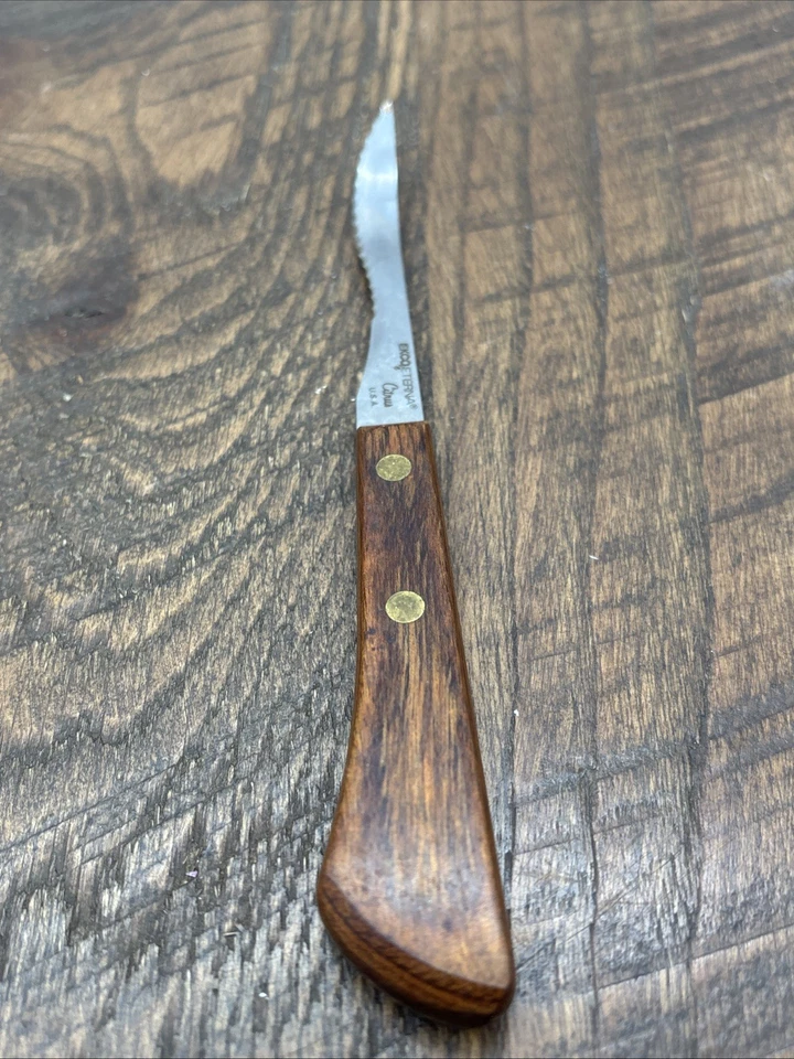 Cuchillo de pomelo EKCO ETERNA CITRUS EE. UU. 3 1/4" hoja dentada de acero inoxidable Foto 3 de 4