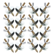  30 Set Bird Cage Retaining Screws Pet Cage Fasteners Kit Bird Perch Fixing Nuts