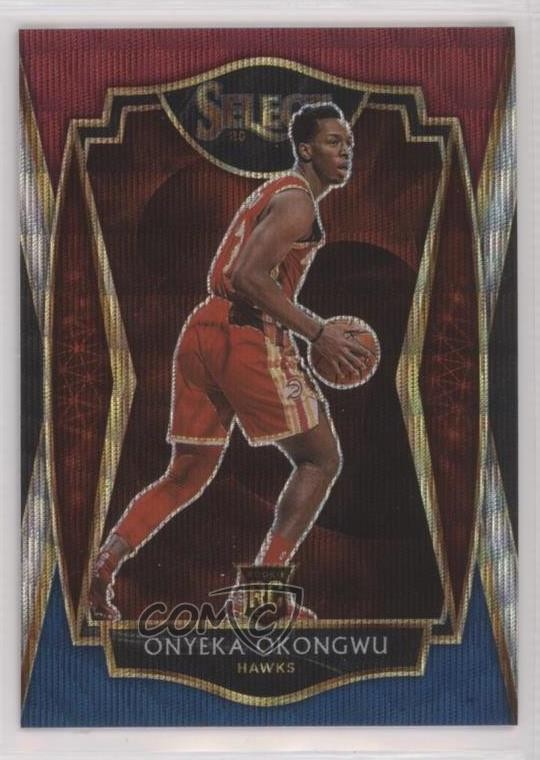 2020-21 Panini Select Premier Level Tri-Color Prizm Onyeka Okongwu #186 0w27