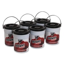 Georgia-Pacific 21501 8.6 x 12.2 Wet Hand Towels - Fresh, Blue (84/Pl, 6/Ct) New