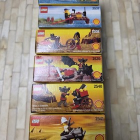 LEGO Shell Promo Set 10 Retired and Rare 2535-2544 Brand New Clean