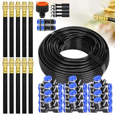Drip Irrigation Kit 5M-30M Garden Watering Hose Mist Cooling System Nozzles