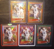 Houston Texans Marlon Davidson Retail Optic Rookie Bronze Auto Green Velocity