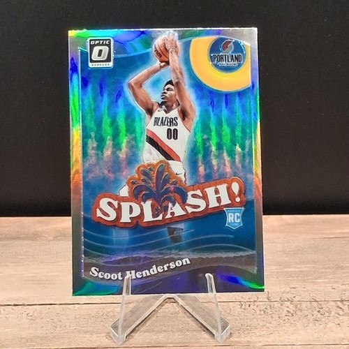 Scoot Henderson  [Holo] #15 2023 Donruss Optic Splash card