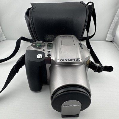 Olympus IS-20 Quartzdate 35mm Film Camera 28-110mm Zoom Lens Battery Tested