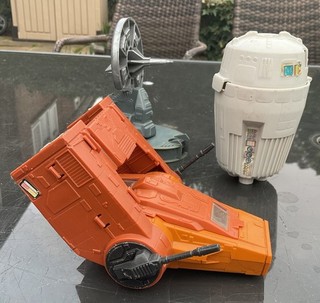 Vintage Star Wars 1983 Kenner Mini Rig’s AST 5/ Escape Pod / Laser Cannon