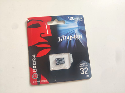 Kingston Canvas Select Plus 32GB MicroSD Card SDCS2/32GB 100MB/s New Sealed