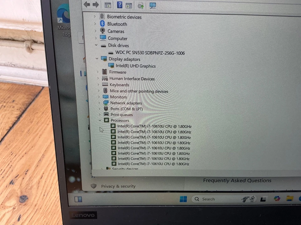 Lenovo ThinkPad X1 Carbon G8 · i7-10510U · 16GB · 256GB, photo 4 of 5