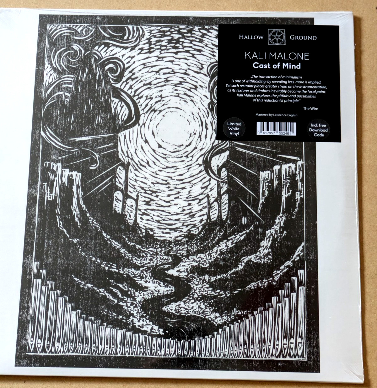 Kali Malone - Cast Of Mind - Lp New Sealed - Limited White Vinyl