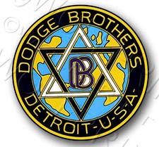 Dodge Brothers 4.5 Round Sticker Vinyl Decal ...