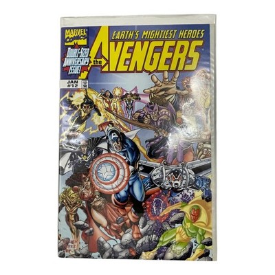 Marvel Avengers #12 Jan 1999 Earth's Mightiest Heroes Certificate - NEW & SEALED