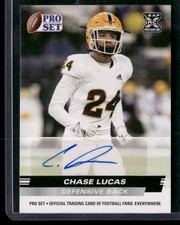 2022 Pro Set Draft #PSA-CL2 Chase Lucas Autographs