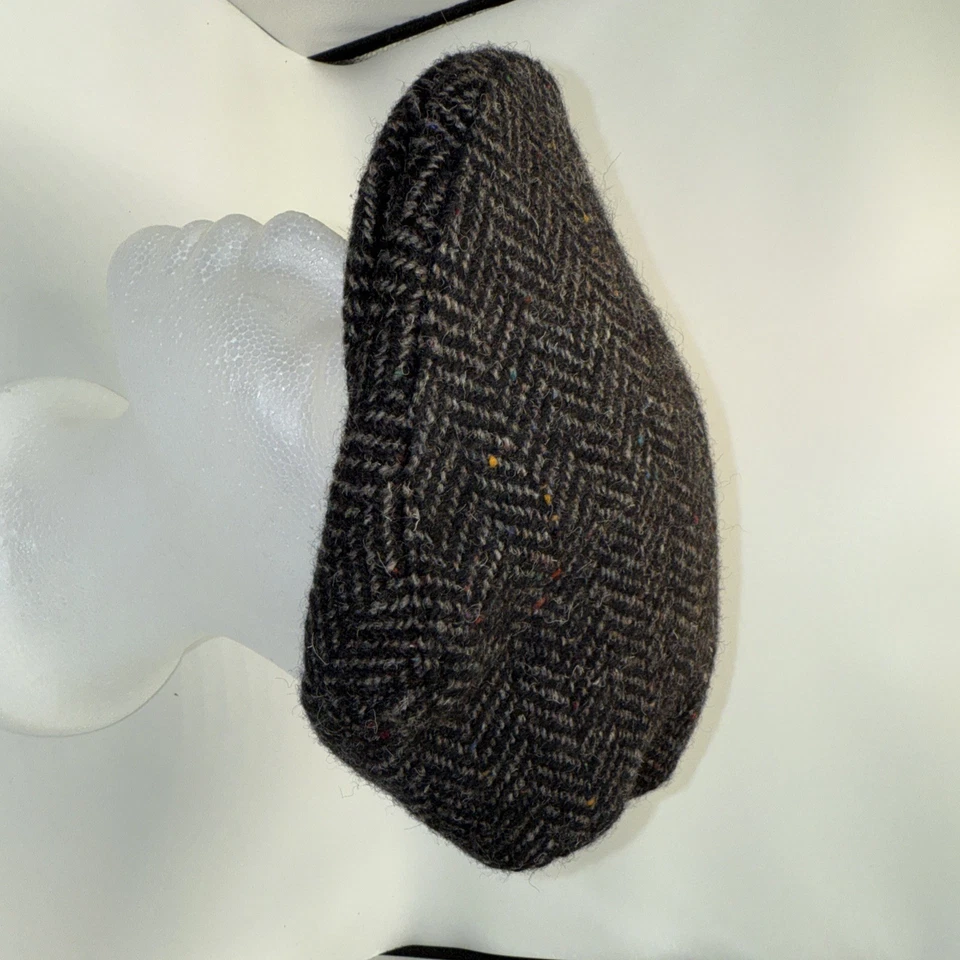 Hatman of Ireland Donegal Tweed Flat Cap Sz Large - Image 3 of 4