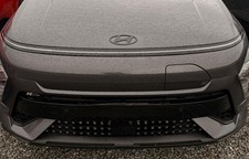 Hyundai Kona SX2 Emblem Cover Set schwarz Vorne und Hinten Keine Demontage nötig
