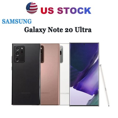 NEW Samsung Note 20 Ultra 5G N986U 128GB GSM CDMA UNLOCKED AT&T Verizon T-Mobile