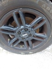 Wheel Convertible 16x6-12 Twin Spoke Black Fits 11-15 Mini Cooper 3108711