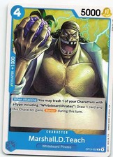 Marshall.D.Teach OP13-053 Future Horizons Common NM One Piece TCG