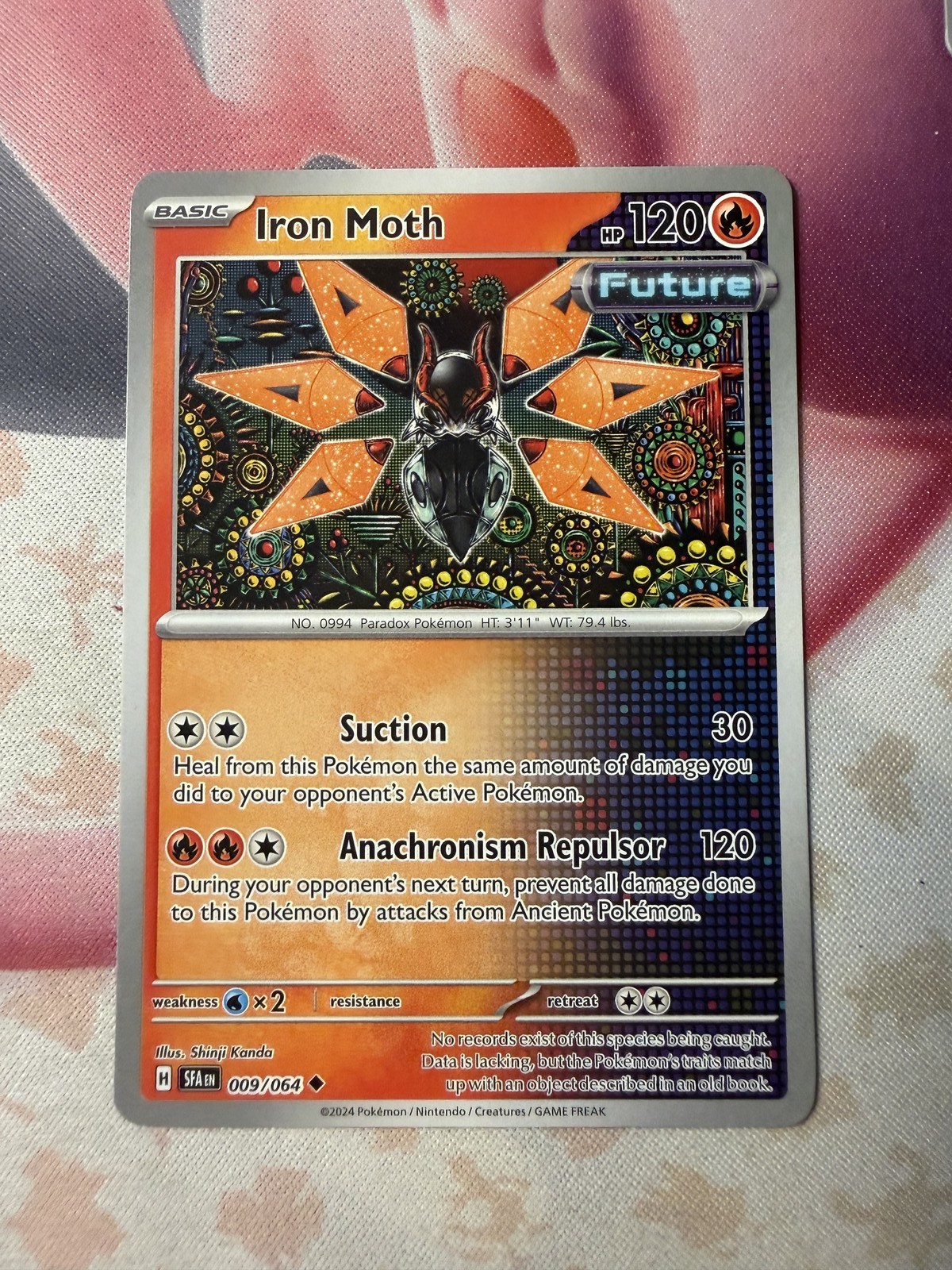 Iron Moth Uncommon SV: Shrouded Fable 009/064 NM English