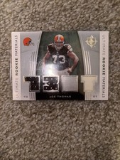 2007 Ultimate Collection Ultimate Rookie Materials Joe Thomas #URM-JT Rookie RC