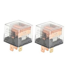5 Pins 36V 80A Auto Relay Multi Purpose Waterproof Car Relay 2 Pcs Clear
