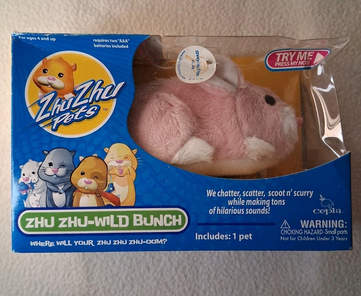 Zhu Zhu Pets The Wild Bunch Zuzu Hedgehog 2009 Number 86222