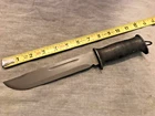 NICE ORIGINAL US WW2 EGW WATERMAN MILITARY FIGHTING KNIFE