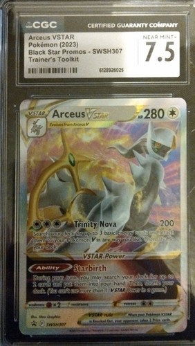 Arceus VSTAR graded CGC 7.5 for sale on eBay