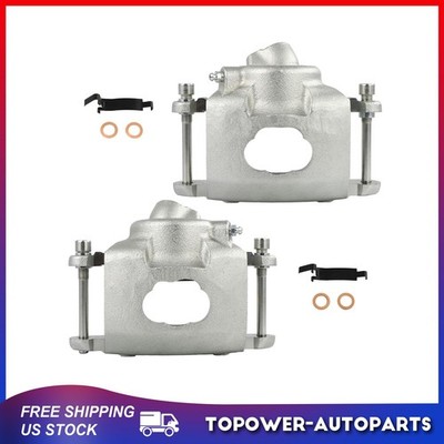 Front Pair Brake Calipers For 1973-1975 Pontiac Grand Am 1973-76 Grand Prix