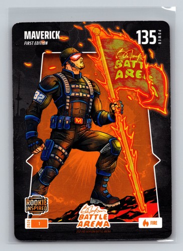 Bo Jackson Battle Arena - `Maverick` Cooper Flag #1 - Fire