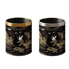 Round Trash Can Trash Bin Dustbin Paper Basket Reusable Versatile Waste Bin