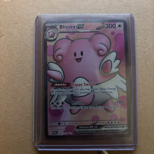 Blissey Ex Full Art 201/167 Pokemon TCG Maschera del Crepuscolo - Foto 1 di 3