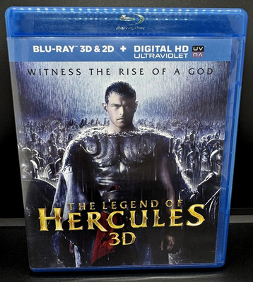 The Legend of Hercules (Blu-Ray 3D, 2014) Also Includes 2D Version