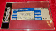 VINTAGE FULL CONCERT TICKET FOR MICHAEL JACKSON BAD TOUR NOV 8 1988 GRADED 5.5
